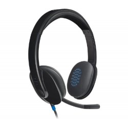 NEW LOGITECH 981-000482 WIRED HEADSET: H540 WIRED USB HEADSET.f.