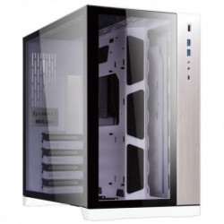 NEW LIAN-LI PC-O11DW-WHITE FULL-TOWER CASE: PC-O11 DYNAMIC - WHITE 2X USB 3.0 1X USB TYPE-C TEMPERED GLASS SIDE PANEL SUPPORTS