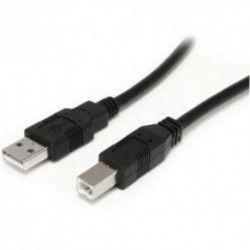 NEW STARTECH USB2HAB30AC 30 FT ACTIVE USB 2.0 A TO B CABLE - M/M.b
