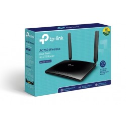 NEW TP-LINK ARCHER MR200 AC750 WIRELESS DUAL BAND 4G LTE ROUTER 300MBPS@2.4GHZ 433MBPS@5GHZ 4G SIM SLOT WPS BUTTON 2 ANTENNAS.