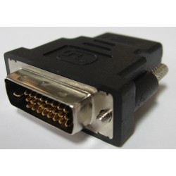 NEW GC-HDMIDVI 8WARE HDMI TO DVI-D FEMALE TO MALE ADAPTER CONVERTER.e