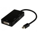 NEW GC-MDPDHV 8WARE 3 IN1 THUNDERBOLT MINI DP DISPLAYPORT TO HDMI DVI VGA HUB ADAPTER CONVERTER CABLE FOR MACBOOK AIR MAC MINI