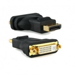 NEW AT-DPDVI-MF ASTROTEK DISPLAYPORT DP TO DVI-D ADAPTER CONVERTER 20 PINS MALE TO DVI 24 plus 1 PINS FEMALE.e