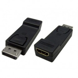 NEW AT-DPHDMI-MF ASTROTEK DISPLAYPORT DP TO HDMI ADAPTER CONVERTER MALE TO FEMALE GOLD PLATED~CB8W-GC-DPHDMI.e