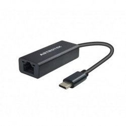 NEW AT-USBCRJ45-MF ASTROTEK USB-C TO RJ45 GIGABIT LAN NETWORK ETHERNET ADAPTER 15CM CABLE MALE TO FEMALE FOR HP LENOVO ASUS IP