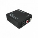 NEW SIMPLECOM CM121 DIGITAL OPTICAL TOSLINK AND COAXIAL TO ANALOG RCA AUDIO CONVERTER.e