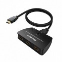 NEW SIMPLECOM CM323 3 WAY HDMI 2.0 SWITCH 3 IN 1 OUT ULTRA HD 4K 60HZ HDR HDCP 2.2.e
