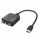 NEW SIMPLECOM CM401 COMPOSITE AV CVBS 3RCA TO HDMI VIDEO CONVERTER 1080P UPSCALING.e