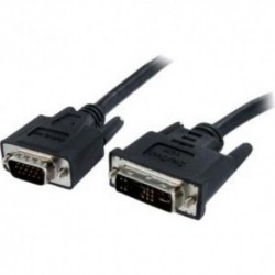 NEW STARTECH.COM DVIVGAMM3M 3M DVI TO VGA DISPLAY MONITOR CABLE.b