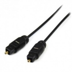 NEW STARTECH.COM THINTOS15 15FT TOSLINK DIGITAL OPTICAL AUDIO CABLE.b