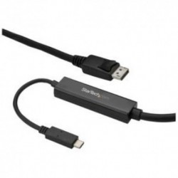 NEW STARTECH.COM CDP2DPMM3MB 3M CABLE USB C TO DISPLAYPORT.b