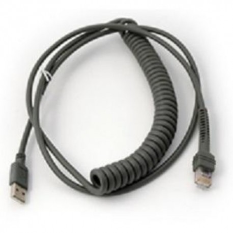 NEW ZEBRA CBA-U12-C09ZAR CABLE SCAN UNI USB 9 COIL.b