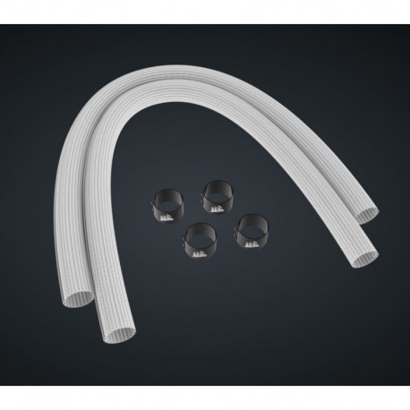 NEW CT-9010012-WW CORSAIR SLEEVING KIT FOR AIO CPU COOLERS - 400MM - WHITE TWO-YEAR WARRANTY.e