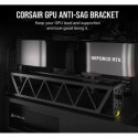 NEW CC-8900683 CORSAIR GPU ANTI-SAG BRACKET - BLACKplusCOMPATIBLE WITH LC100 LIGHTING KIT.e