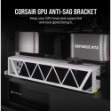NEW CC-8900684 CORSAIR GPU ANTI-SAG BRACKET - WHITE - COMPATIBLE WITH LC100 LIGHTING KIT.e