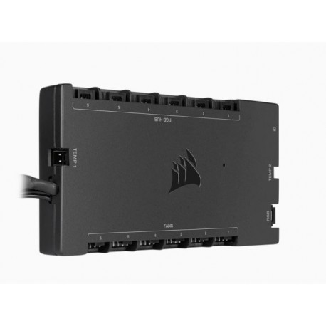 NEW CL-9011112-WW CORSAIR ICUE COMMANDER CORE XT DIGITAL PWM FAN SPEED AND RGB LIGHTING CONTROLLER UP TO SIX FANS SYSTEM MONIT
