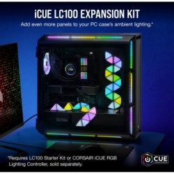 NEW CL-9011115-WW CORSAIR ICUE LC100 SMART LIGHTING STRIP EXPANSION KIT. ICUE SOFTWARE.e