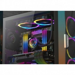 NEW VORTEX 240 ARGB ANTEC VORTEX 240MM ARGB AIO LIQUID CPU COOLERplusARGB CONTROLLER EPDM HIGH-DENSITY TUBING LGA 115X 1200 17