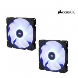 NEW CO-9050090-WW CORSAIR AIR FLOW 140MM FAN LOW NOISE EDITION / BLUE LED 3 PIN - HYDRAULIC BEARING 1.43MM H2O. SUPERIOR COOLI