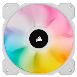 NEW CO-9050157-WW CORSAIR AF ELITE SERIES AF120 RGB ELITE WHITE 120MM FLUID DYNAMIC FAN WITH AIRGUIDE SINGLE PACK.e