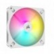 NEW CO-9050168-WW CORSAIR AR120 WHITE 120MM ICUE ARGB FAN ARGB-COMPATIBLE PWMLOW NOISE 10DBA HIGH AIRFLOW 58 CFM CASE COOLING.