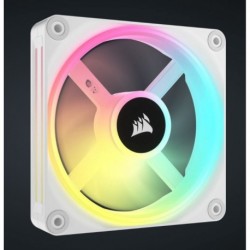 NEW CO-9051005-WW CORSAIR QX RGB SERIES ICUE LINK QX120 RGB WHITE 120MM MAGNETIC DOME RGB FAN EXPANSION KIT.e