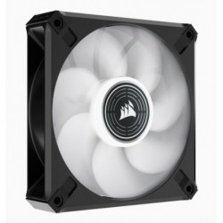 NEW CO-9050121-WW CORSAIR ML ELITE SERIES ML120 LED ELITE 120MM PWM MAGNETIC LEVITATION WHITE LED FAN WITH AIRGUIDE SINGLE PAC