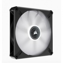 NEW CO-9050124-WW CORSAIR ML ELITE SERIES ML140 LED ELITE 140MM MAGNETIC LEVITATION WHITE LED FAN WITH AIRGUIDE SINGLE PACK(LS