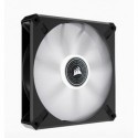NEW CO-9050124-WW CORSAIR ML ELITE SERIES ML140 LED ELITE 140MM MAGNETIC LEVITATION WHITE LED FAN WITH AIRGUIDE SINGLE PACK(LS