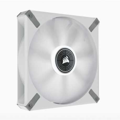 NEW CO-9050130-WW CORSAIR ML ELITE SERIES ML140 LED ELITE WHITE 140MM MAGNETIC LEVITATION RED LED FAN WITH AIRGUIDE SINGLE PAC