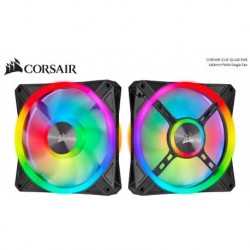 NEW CO-9050099-WW CORSAIR QL140 RGB ICUE 140MM RGB LED PWM FAN 26DBA 50.2 CFM SINGLE PACK.e