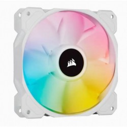 NEW CO-9050136-WW CORSAIR WHITE SP120 RGB ELITE 120MM RGB LED PWM FAN WITH AIRGUIDE SINGLE PACK (LS.e