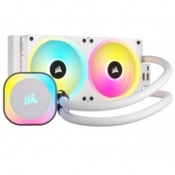 NEW CW-9061005-WW CORSAIR ICUE LINK H100I RGB 240MM AIO CPU COOLER WHITE.e