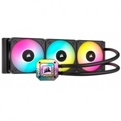 NEW CW-9060070-WW CORSAIR H150I ELITE CAPELLIX 360MM RADIATOR 3X AFE RGB PWM 120MM FANS ULTRA BRIGHT RGB PUMP HEAD. LIQUID COO