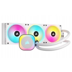 NEW CW-9061006-WW CORSAIR ICUE LINK H150I RGB 360MM AIO CPU COOLER WHITE.e
