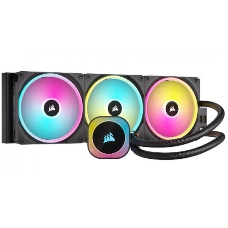 NEW CW-9061004-WW CORSAIR ICUE LINK H170I RGB 420MM AIO CPU COOLER.e