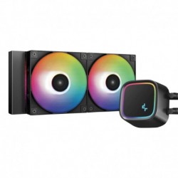 NEW R-LE500-BKLNMC-G-1 DEEPCOOL LE500 240MM ALL-IN-ONE CPU LIQUID COOLER LED LIGHTING PWN FANS.HYDRO BEARING INTEL LGA1700/120