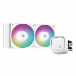 NEW R-LE520-WHAMMN-G-1 DEEPCOOL LE520 WH240MM ARGB ALL-IN-ONE LIQUID COOLER 220W HEAT DISSIPATIONHYDRO BEARING INTEL LGA1700/1