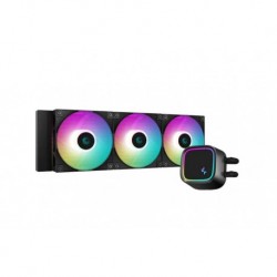 NEW R-LE720-BKAMMN-G-1 DEEPCOOL LE720 360MM ARGB ALL-IN-ONE LIQUID COOLER 250W HEAT DISSIPATIONHYDRO BEARING INTEL LGA1700/120