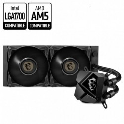 NEW MSI MAG CORELIQUID P240 LIQUID CPU COOLER.LGA 1150/1151/1155/1156/1200/1700/LGA 1366/2011/2011-3/2066/AM5/AM4/FM2 plus /FM
