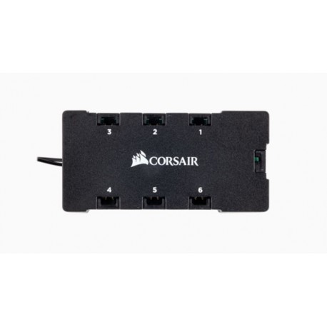 NEW CO-8950020 CORSAIR RGB FAN LED HUB SIX 6 PORT RGB LED HUB FOR CORSAIR RGB FANS (LS).e