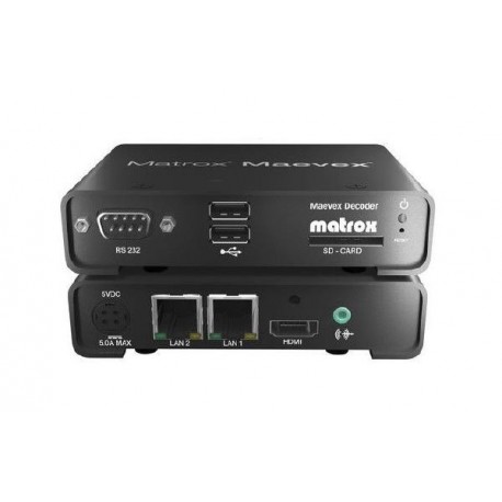 MVX-ED5150F-NQR 11M-MVX-ED5150F-NQR *REFURBISHED UNIT* MATROX MAEVEX AV-OVER-IP ENCODER/DECODER BUNDLE.d.