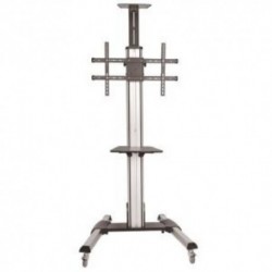 NEW STARTECH.COM STNDMTV70 TV CART FOR 32-70IN TV HEIGHT ADJUSTMENT.b