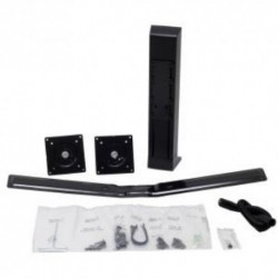 NEW 97-934-085 WORKFIT DUAL MONITOR KIT ERGOTRON BLACK.b