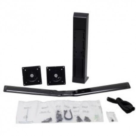 NEW 97-934-085 WORKFIT DUAL MONITOR KIT ERGOTRON BLACK.b