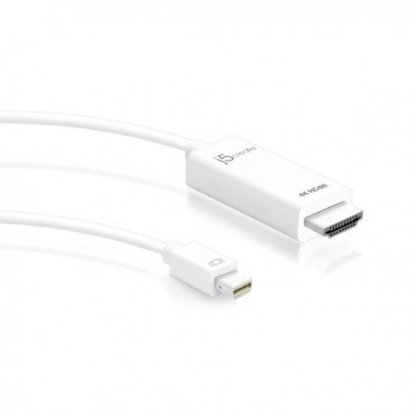 NEW JDC159 13LA-JDC159 J5CREATE JDC159 4K MINI DISPLAYPORT (MDP) TO HDMI 1.8M CABLE.d.