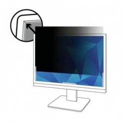 NEW PF240W1B 13PF240W1B 3M PRIVACY FILTER FOR 24 INCH MONITOR WITH ADHESIVE STRIPS AND SLIDE MOUNTS 16:10.d.