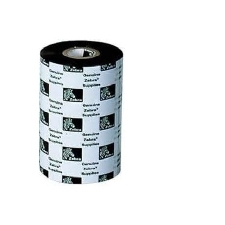 NEW ZEBRA J2300BK11007 RIBBON WAX 110MM X 74M. CORE: 0.5X110.b