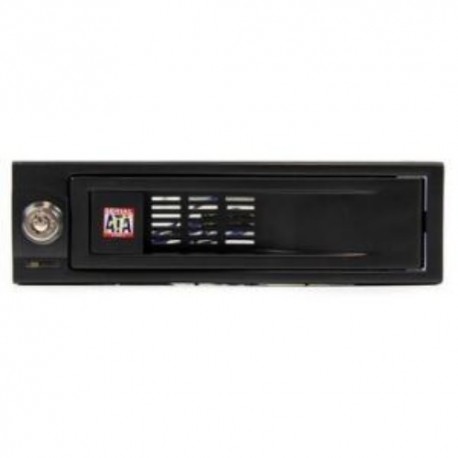 NEW STARTECH.COM HSB100SATBK 5.25IN TRAYLESS MOBILE RACK FOR 3.5IN HD.b