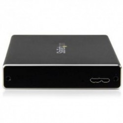 NEW STARTECH.COM UNI251BMU33 USB 3.0 SATAIDE 2.5IN HDDSSD ENCLOSURE.b